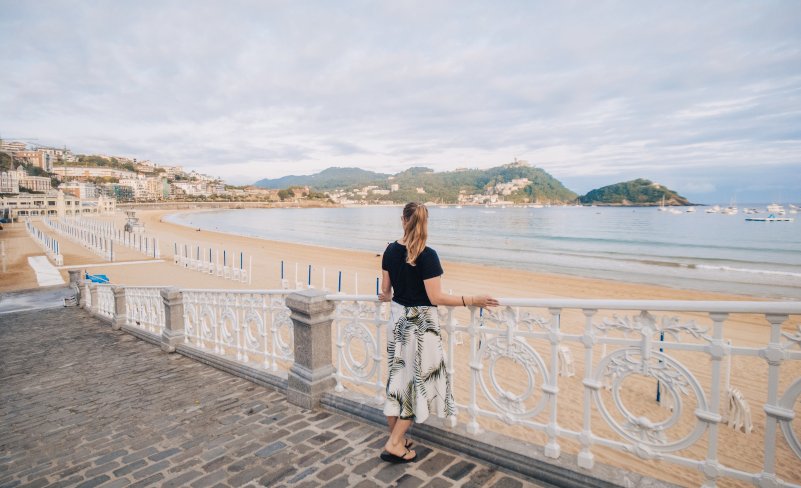 playa la concha san sebastian